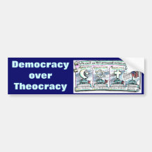 Démocratie au-dessus de théocratie