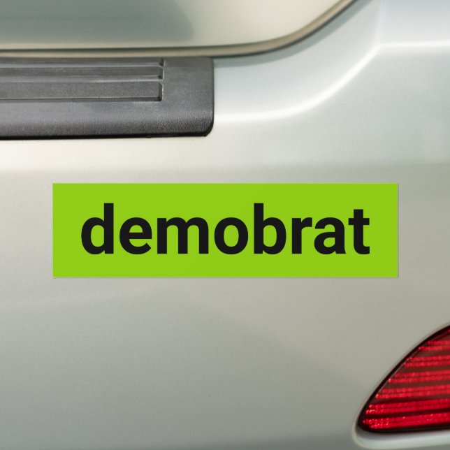 Autocollant De Voiture Déobrat typographie moderne noir chaux vert cool (En voiture)
