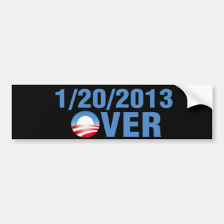 Autocollant De Voiture Dernier adhésif pour pare-chocs du jour d'Obama
