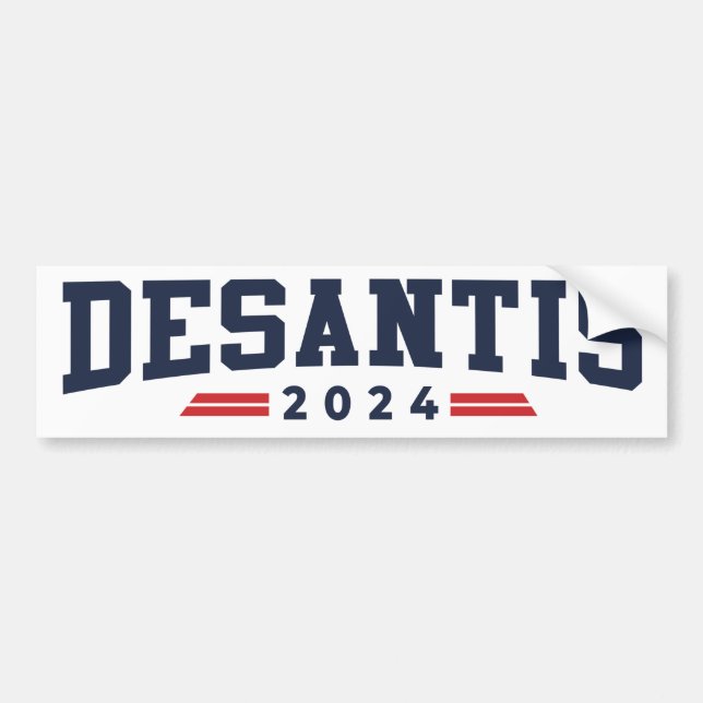 Autocollant De Voiture DeSantis 2024 (Devant)