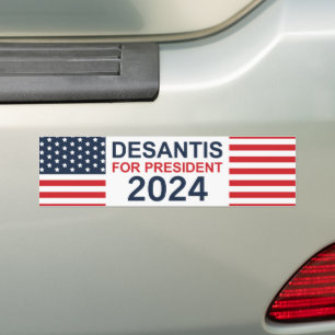 Autocollant De Voiture DeSantis Pour Président 2024