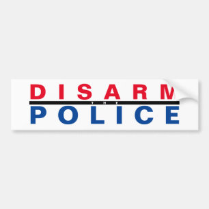 Autocollant De Voiture désarmer la police