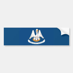 Autocollant De Voiture Design de Louisiana State Flag