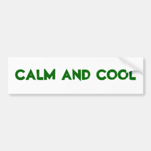 Autocollant De Voiture Devis Cool calme