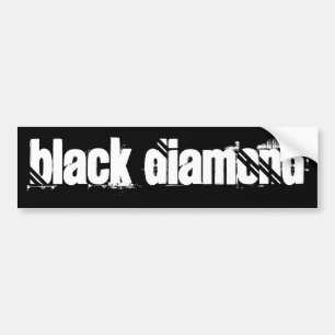 Autocollant De Voiture Diamant noir