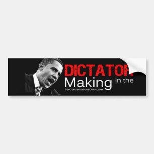 Autocollant De Voiture "Dictateur dans la fabrication "