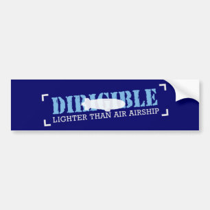 Autocollant De Voiture Dirigeable plus léger que l'air dirigeable