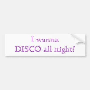 Autocollant De Voiture Disco Tous les devis de nuit