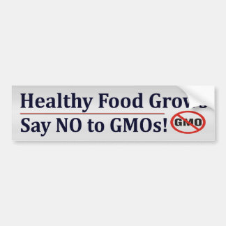 Autocollant De Voiture Dites NON à GMO