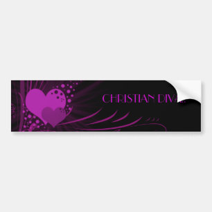 Autocollant De Voiture DIVA CHRÉTIENNE ! ! … Adhésifs pour pare-chocs