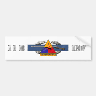 Autocollant De Voiture Division 11B ęr blindée