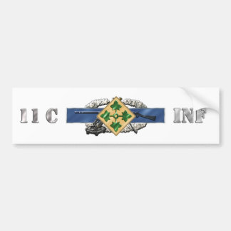 Autocollant De Voiture Division d'infanterie 11C 4ème