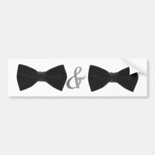 Autocollant De Voiture doubles bowties
