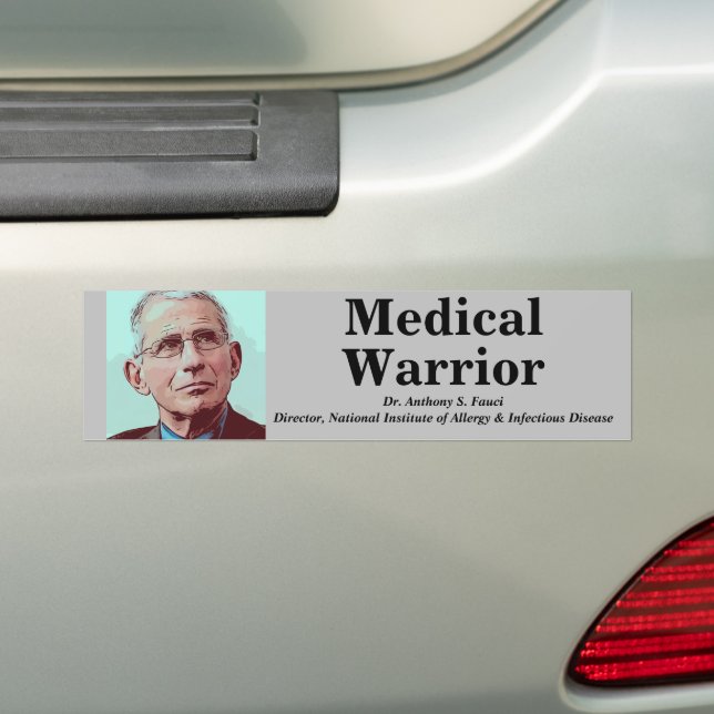 Autocollant De Voiture Dr Fauci, guerrier Médicale (En voiture)