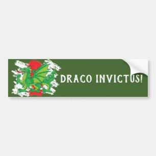 Autocollant De Voiture Draco Invictus