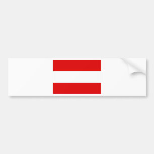 Autocollant De Voiture Drapeau autrichien