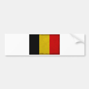 Autocollant De Voiture Drapeau Belgique Belge