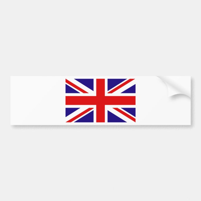 Autocollant De Voiture Drapeau BRITANNIQUE (Devant)