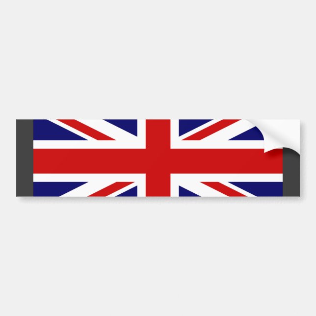 Autocollant De Voiture Drapeau britannique (Devant)