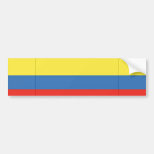 Autocollant De Voiture Drapeau Colombie
