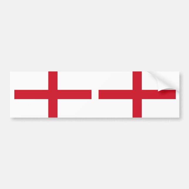 Autocollant De Voiture Drapeau d'Angleterre (Devant)