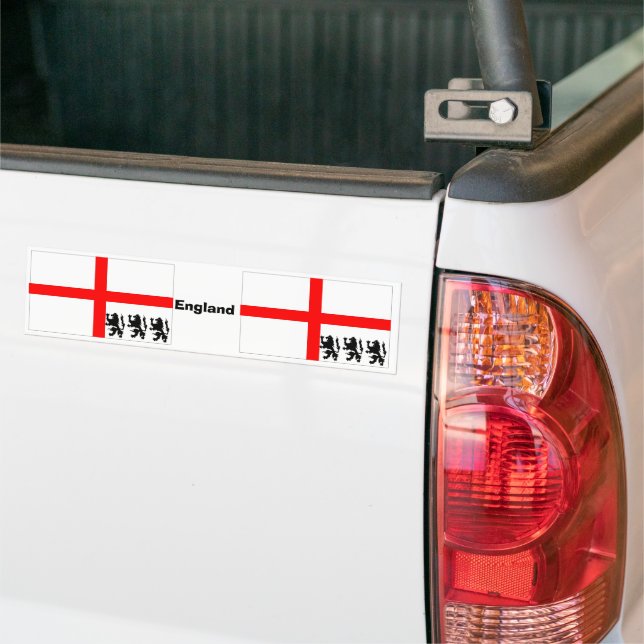 Autocollant De Voiture Drapeau d'Angleterre (Sur camion)