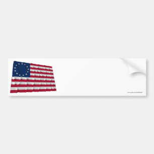Autocollant De Voiture drapeau de 13 étoiles, motif de Betsy Ross