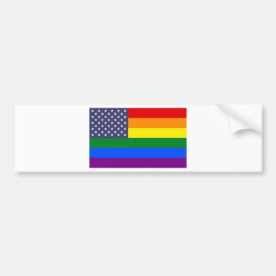 Autocollant De Voiture Drapeau de fierté des USA
