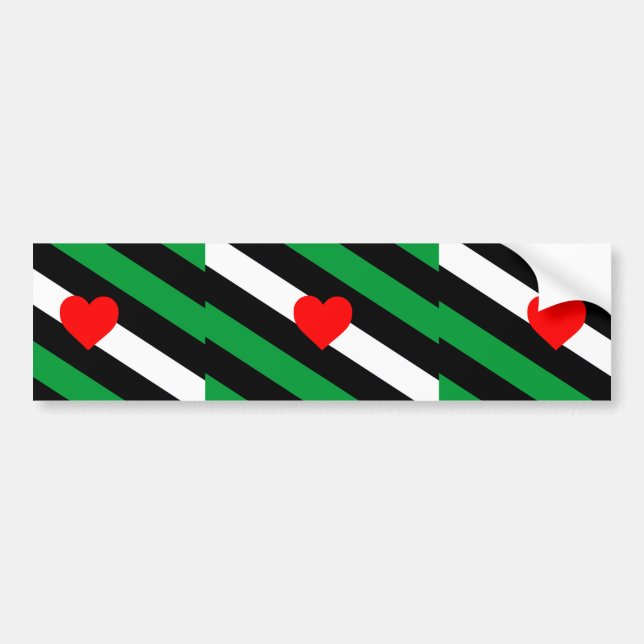 Autocollant De Voiture Drapeau de fierté Leather Boi (Devant)