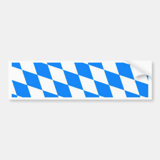 Autocollant De Voiture Drapeau de la Bavière de l'Allemagne