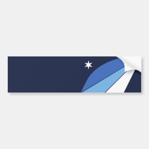 Autocollant De Voiture Drapeau de la Colombie (Caroline du Sud)