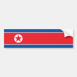 Autocollant De Voiture Drapeau de la Corée du Nord