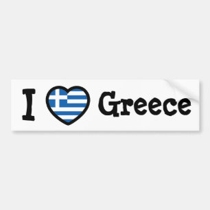 Autocollant De Voiture Drapeau de la Grèce