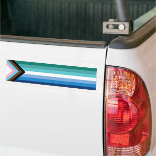 Autocollant De Voiture Drapeau de la Maison de la Fierté Gay Male Progres
