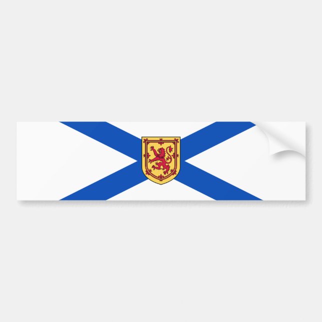 Autocollant De Voiture Drapeau de la Nouvelle-Écosse (Province canadienne (Devant)