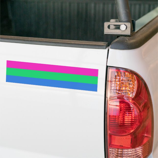 Autocollant De Voiture Drapeau de la Pride (Sur camion)