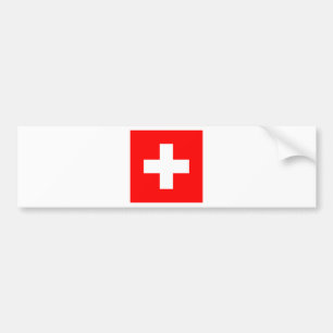 Autocollant De Voiture Drapeau de la Suisse