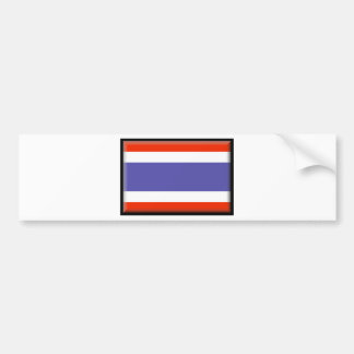 Autocollant De Voiture Drapeau de la Thaïlande