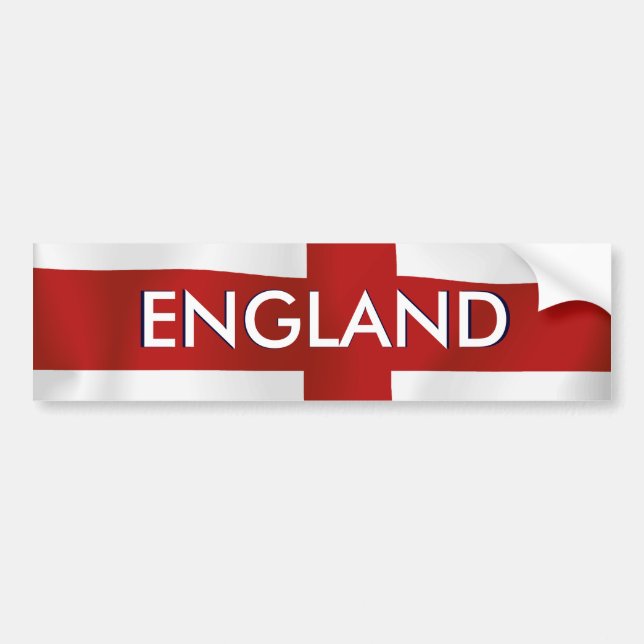 Autocollant De Voiture Drapeau de l'Angleterre (Devant)
