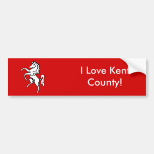 Autocollant De Voiture Drapeau de l'autocollant du comté de Kent
