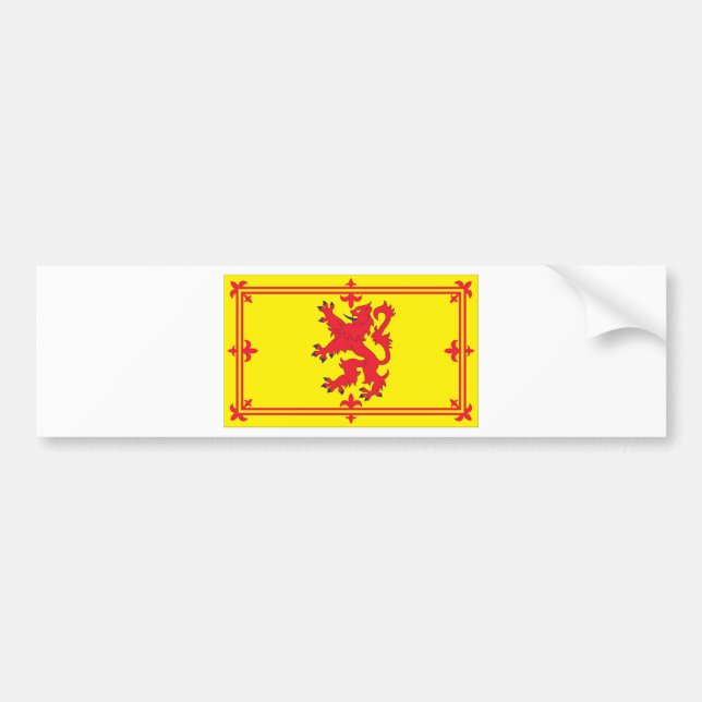 Autocollant De Voiture Drapeau de l'Ecosse (Devant)