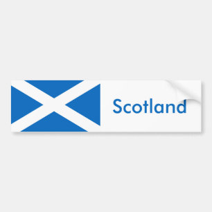 Autocollant De Voiture Drapeau de l'Ecosse - Bratach na h-Alba