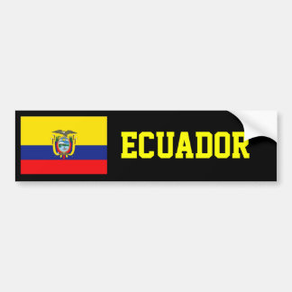 Autocollant De Voiture Drapeau de l'Equateur