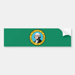 Autocollant De Voiture Drapeau de l'État de Washington