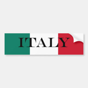 Autocollant De Voiture Drapeau de l'Italie Italie IL italienne Tricolore