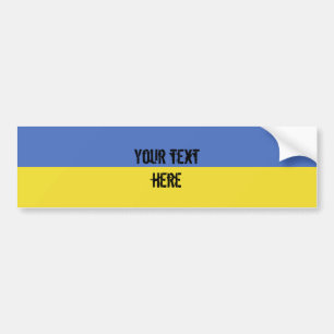 Autocollant De Voiture Drapeau de l'Ukraine