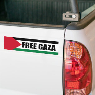 Autocollant De Voiture Drapeau de Palestine, Sauvez Gaza, Libérez Gaza