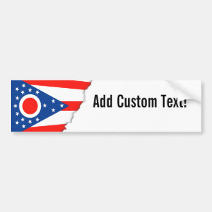 Autocollant De Voiture Drapeau de pays du pavillon de l'Ohio