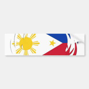 Autocollant De Voiture Drapeau de Philippines