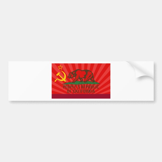 Autocollant De Voiture Drapeau de PROC (Devant)
